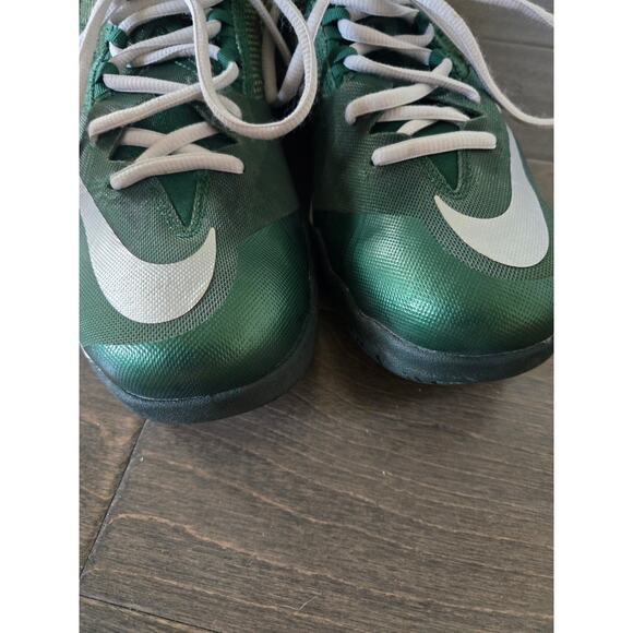 Nike Zoom Run The One Shoes Green White Men\'s Size 9.5 Basketball